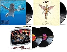 Nirvana - Nirvana Essential Album Collection 1991-1994: Nevermind + In Utero + MTV Unplugged In New York (3-Pack)